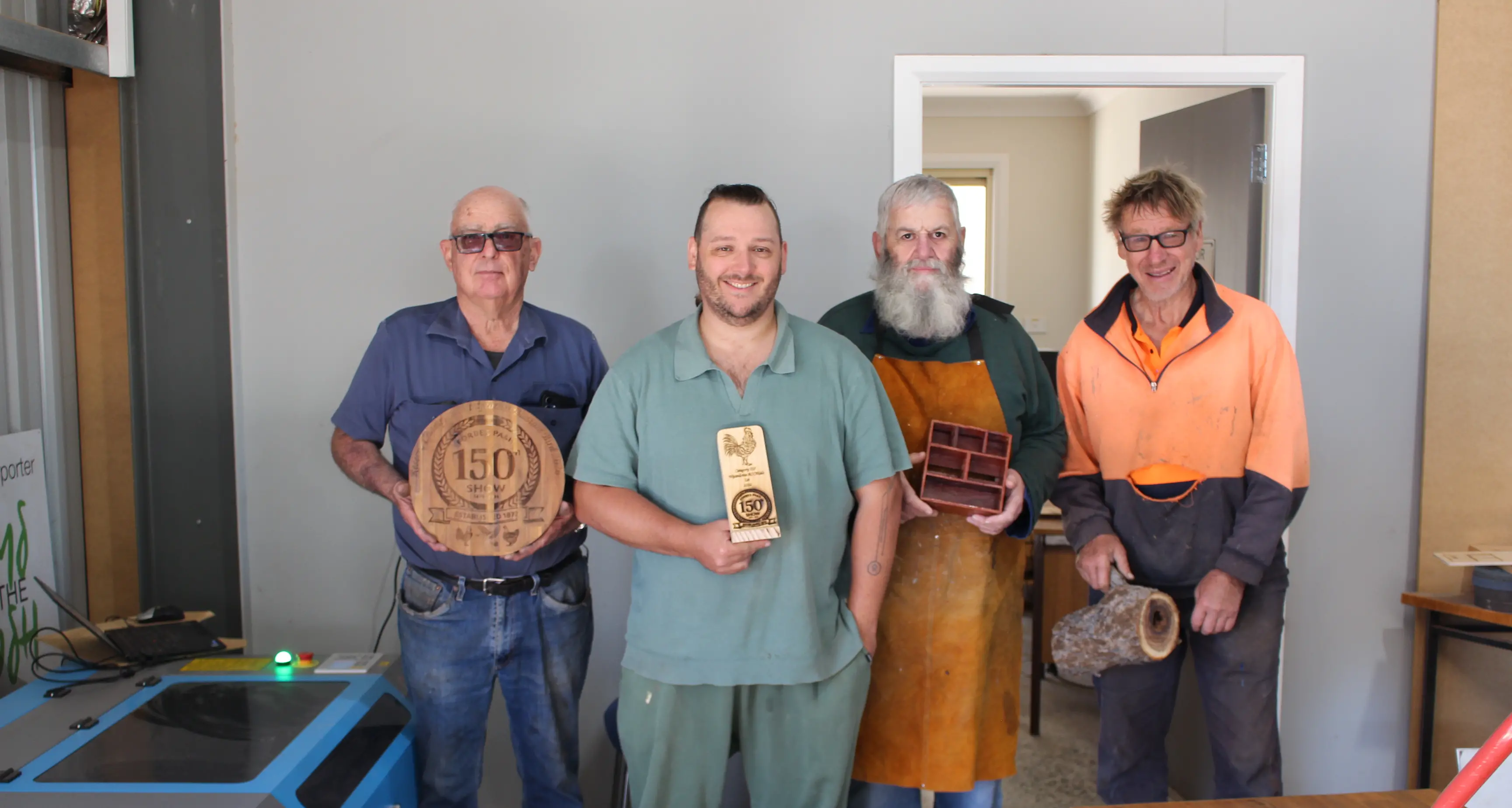 Forbes Men's Shed provides positive impact