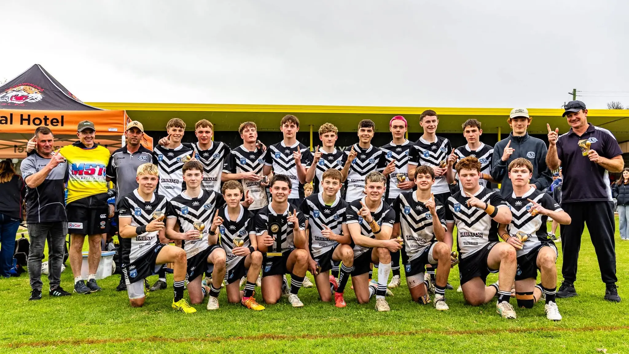 Young Magpies swoop