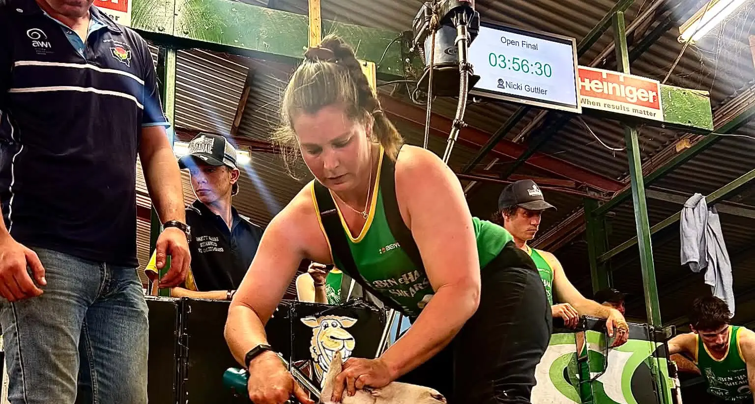 Nicki claims a double to make history at Ben Hall Shears