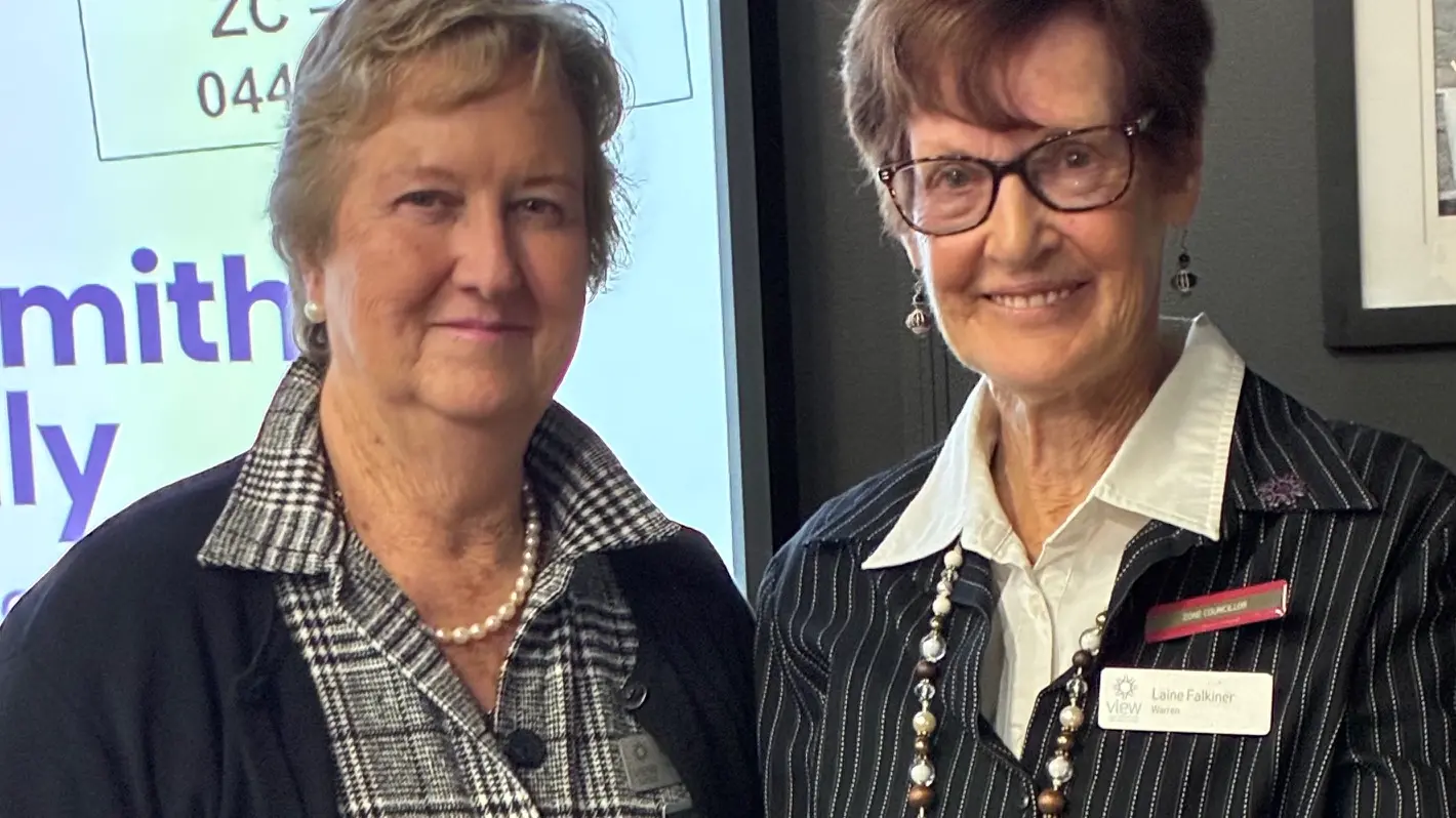 Sharing the VIEW Club vision on 57th birthday