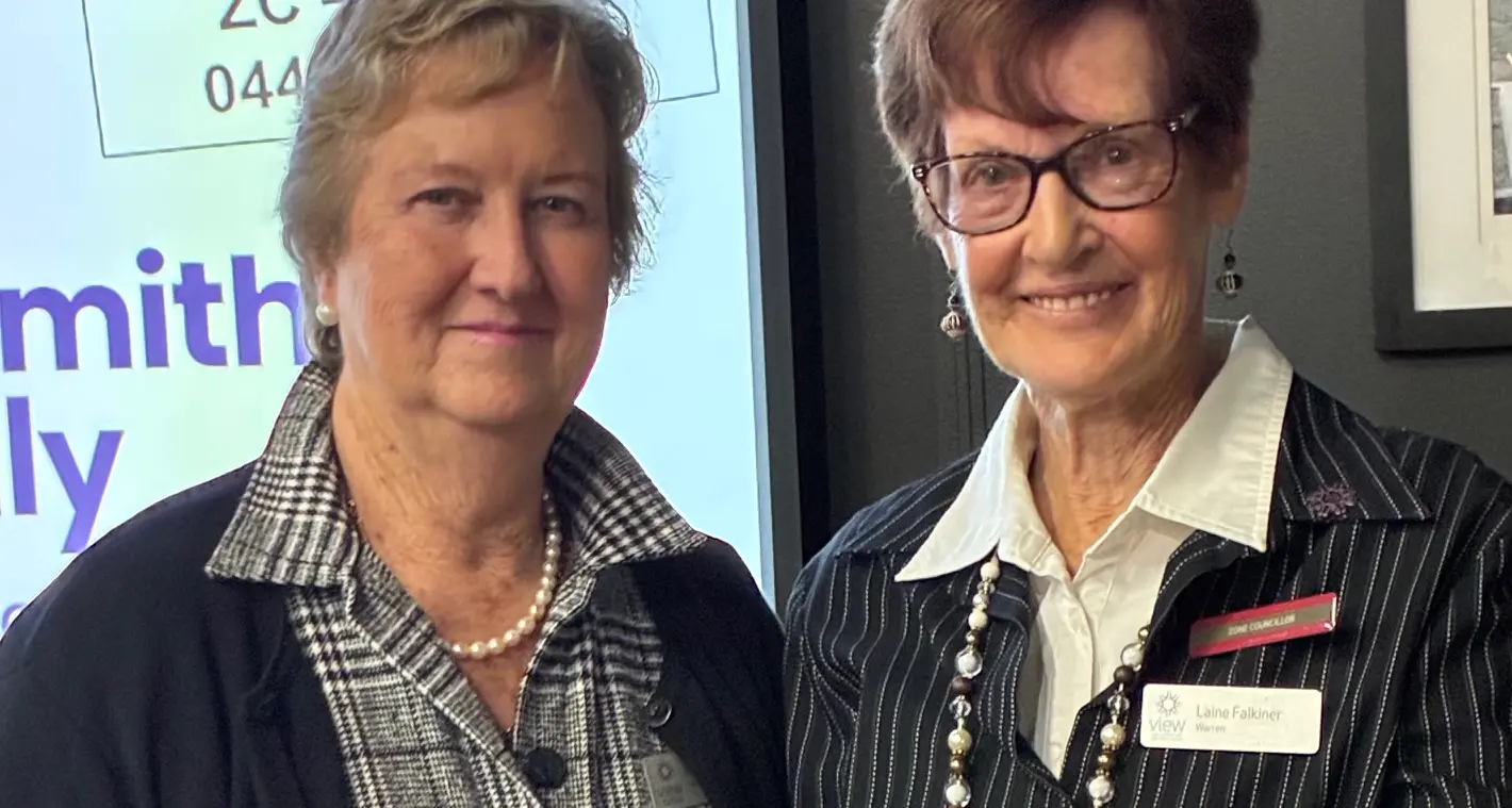 Sharing the VIEW Club vision on 57th birthday