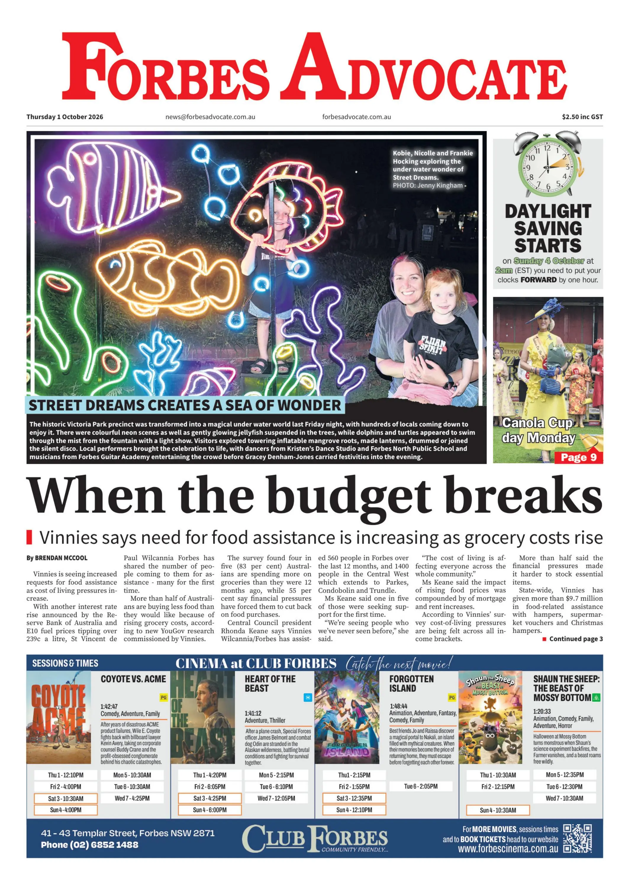 Forbes Advocate, Thursday, 1 October, 2026