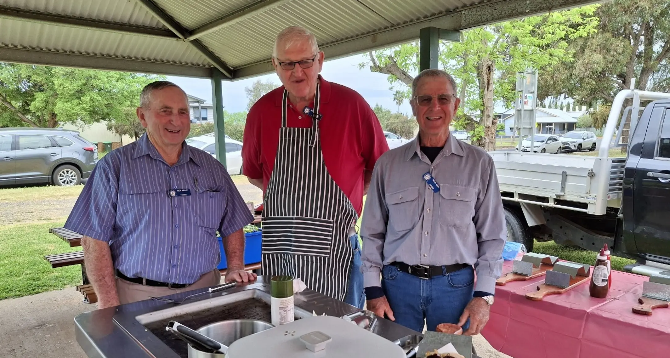Weather doesn't dampen community BBQ