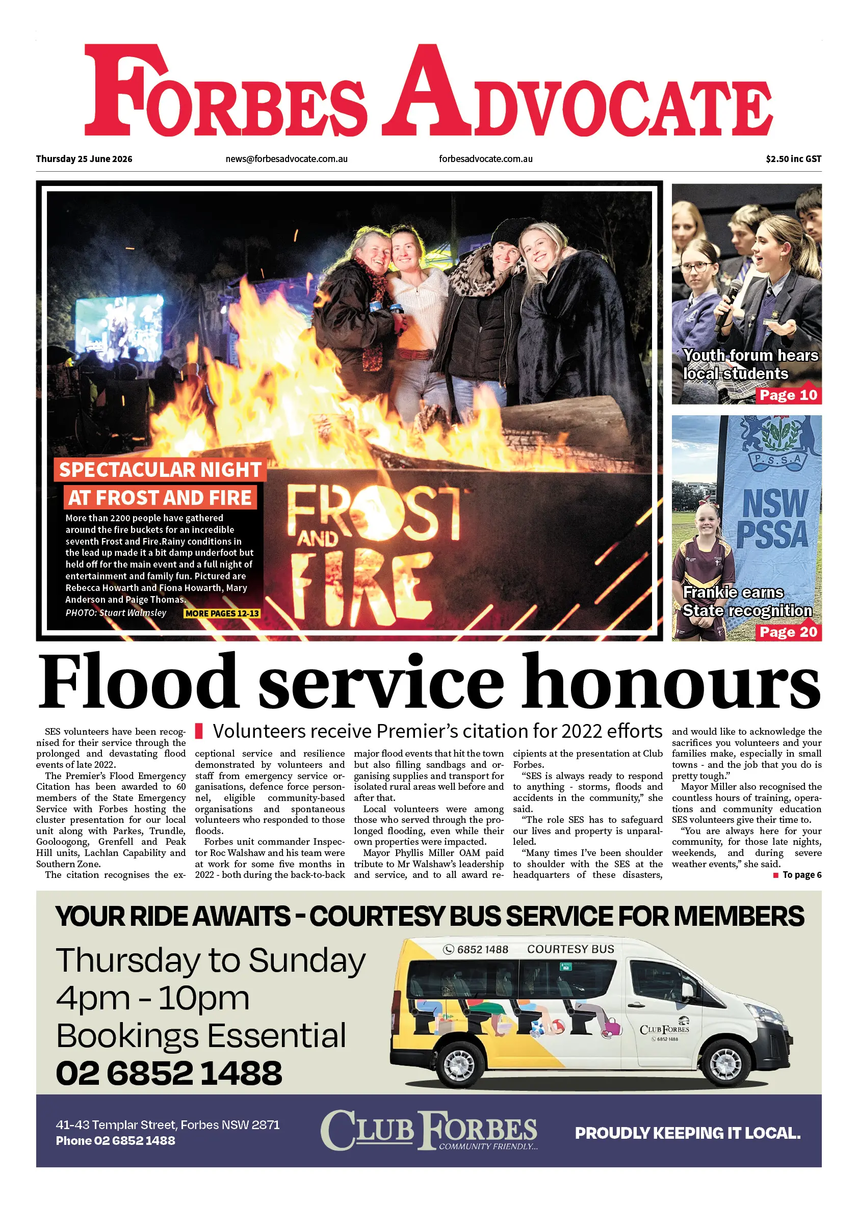 Forbes Advocate, Thursday 25 June 2026