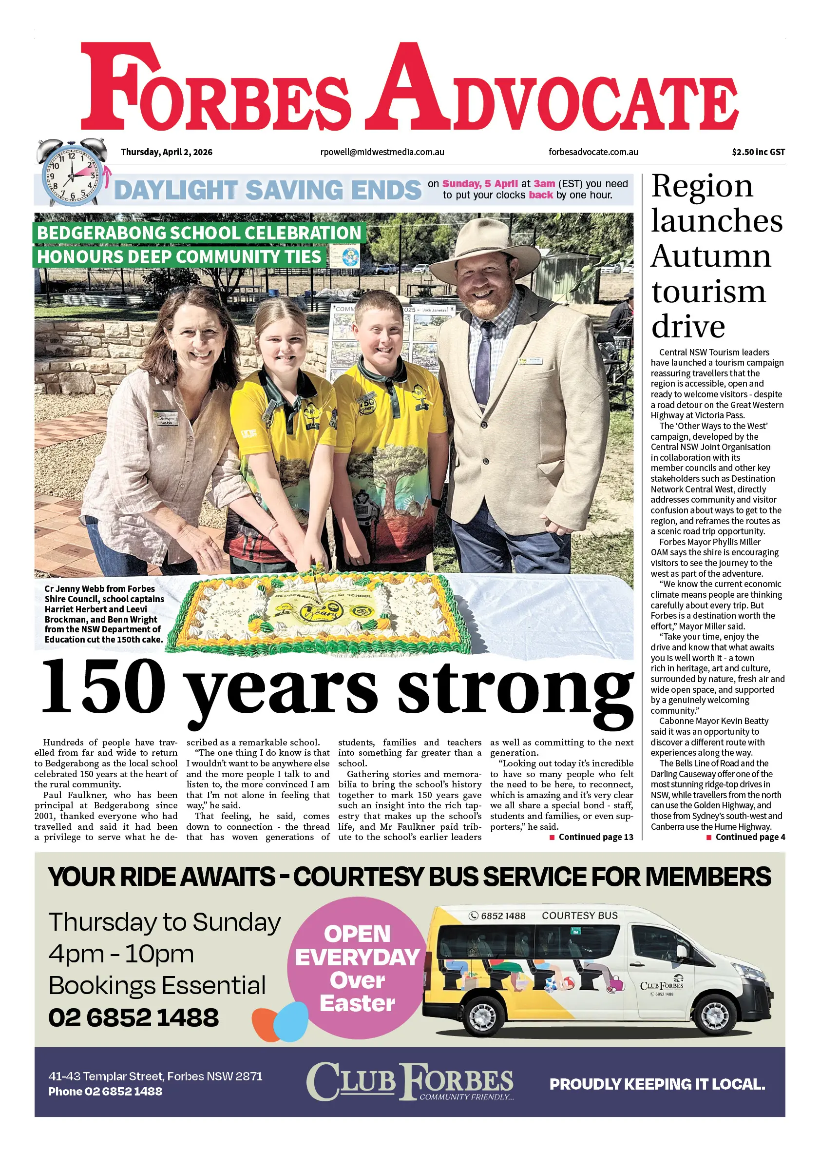 Forbes Advocate, Thursday, April 2, 2026