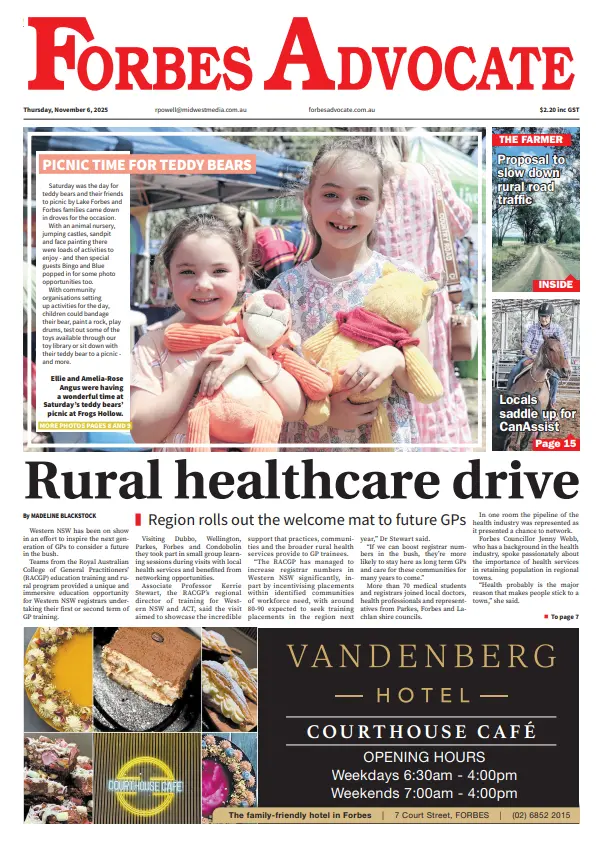 Forbes Advocate, Thursday, November 6, 2025