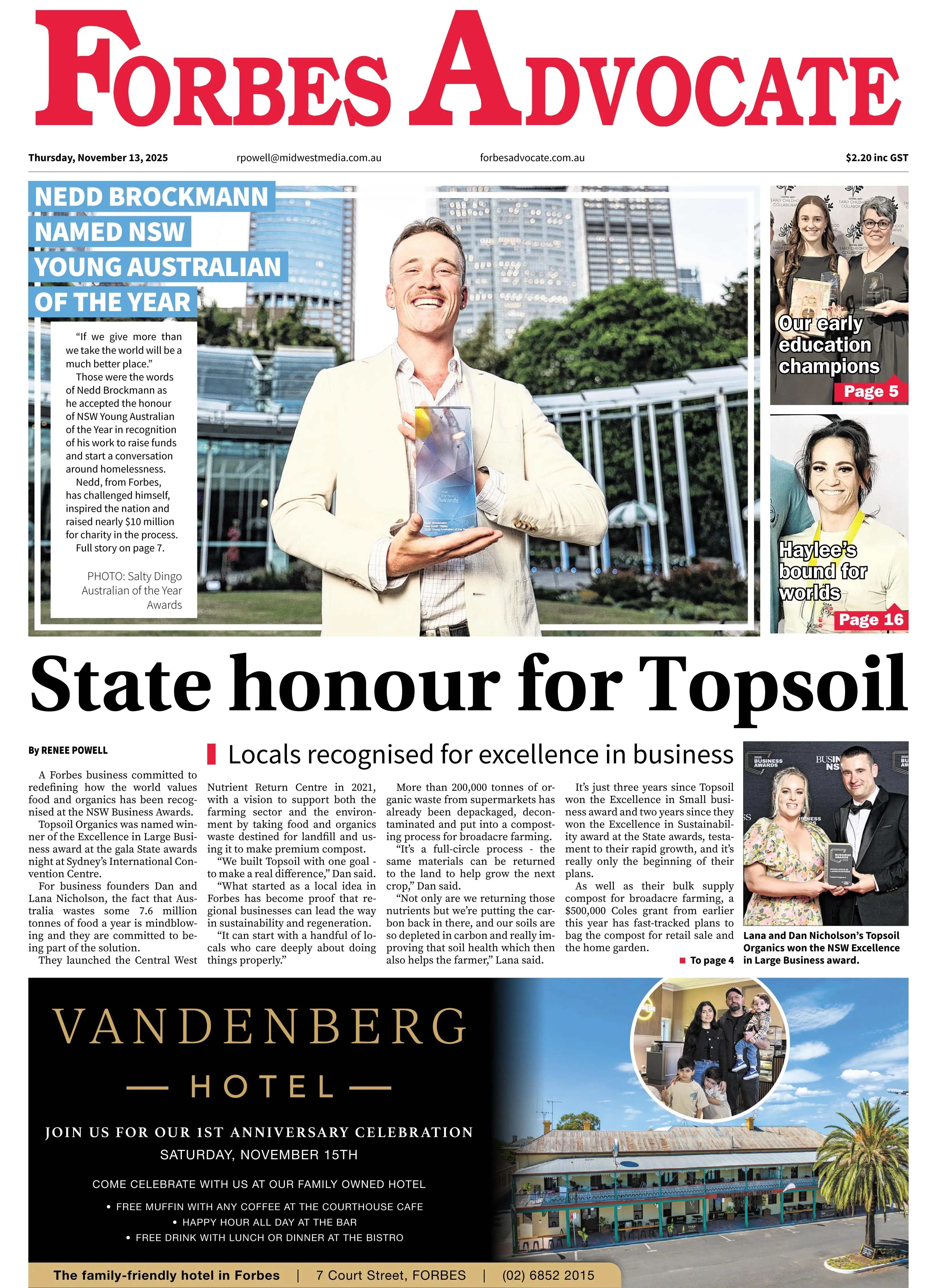 Forbes Advocate, Thursday, November 13, 2025