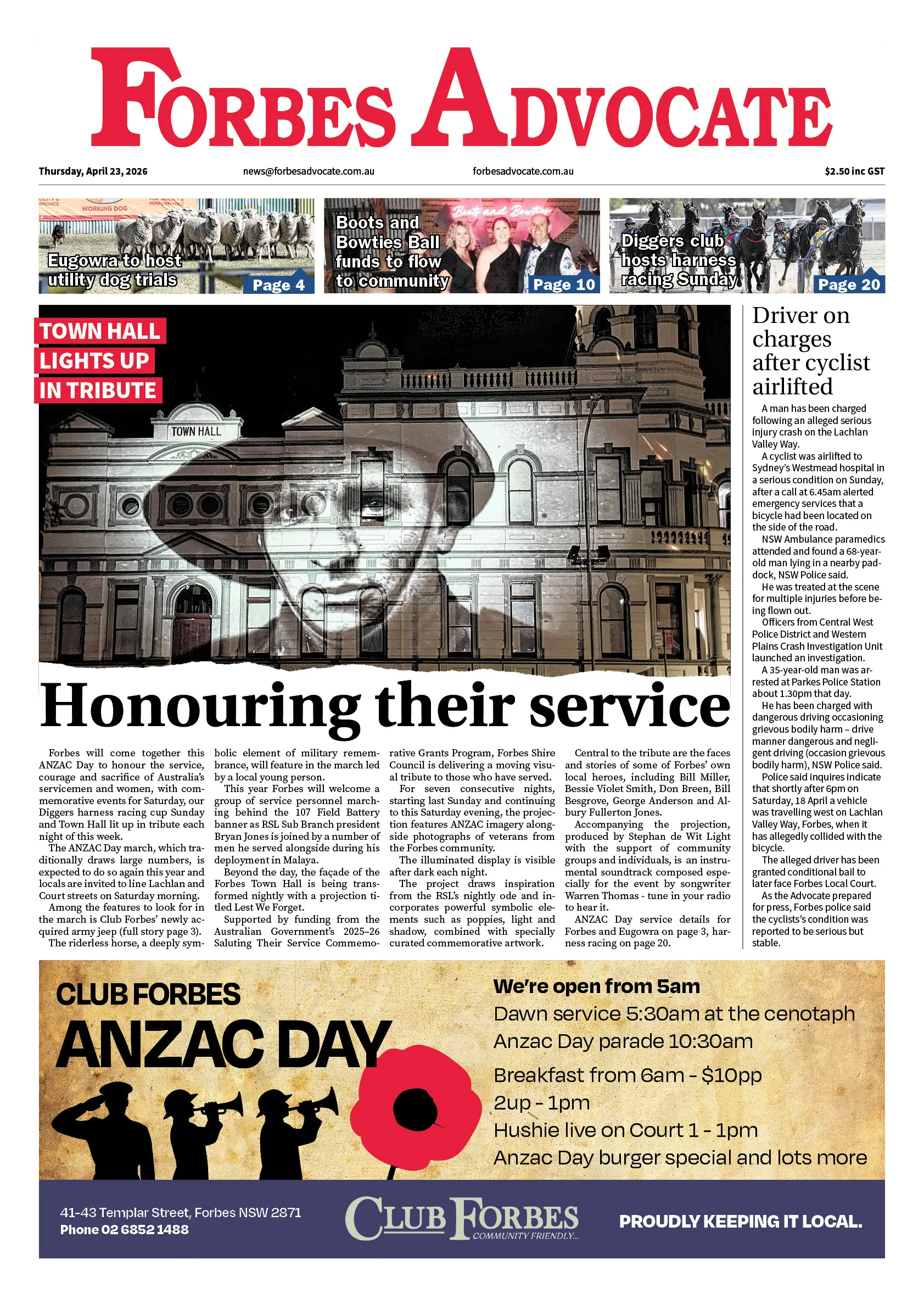 Forbes Advocate, Thursday, April 23, 2026